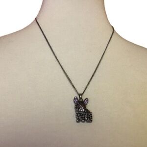 NWT French Bulldog necklace